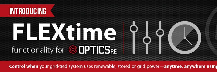 OPTICS RE from OutBack Power banner