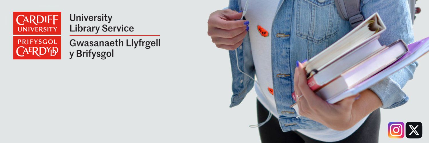 Cardiff University Libraries banner