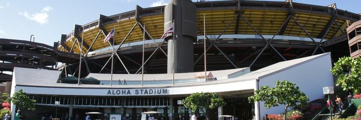 Aloha Stadium banner