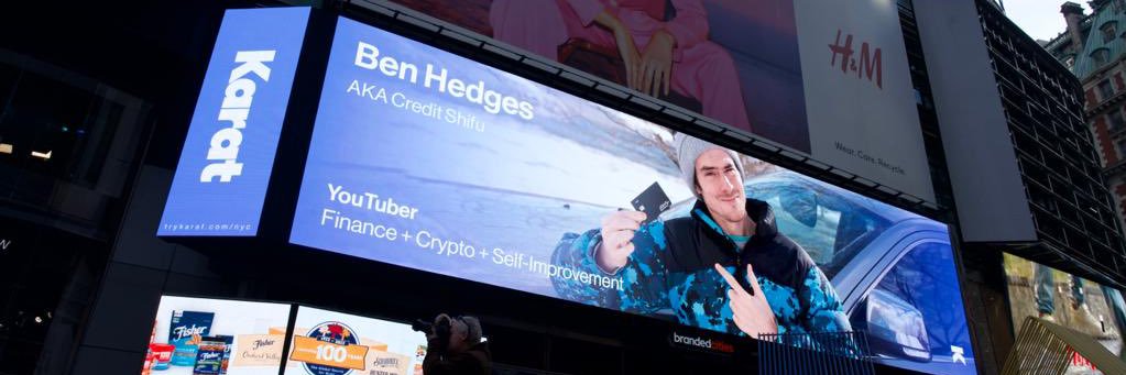 Ben Hedges banner