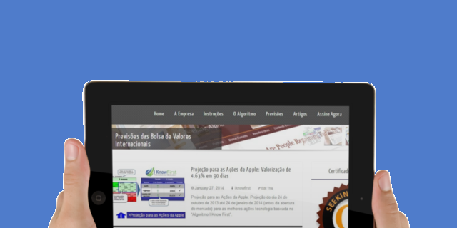 iknowfirst_br's profile banner image