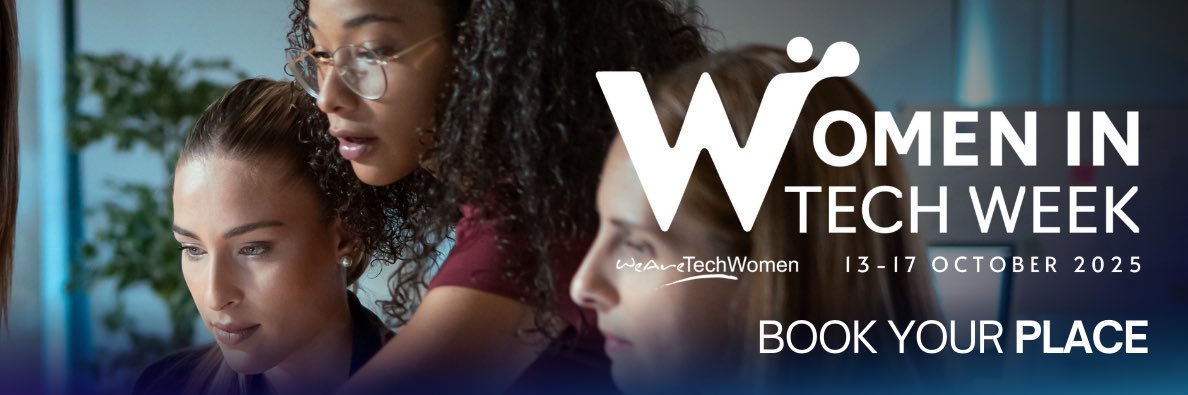 WeAreTechWomen banner