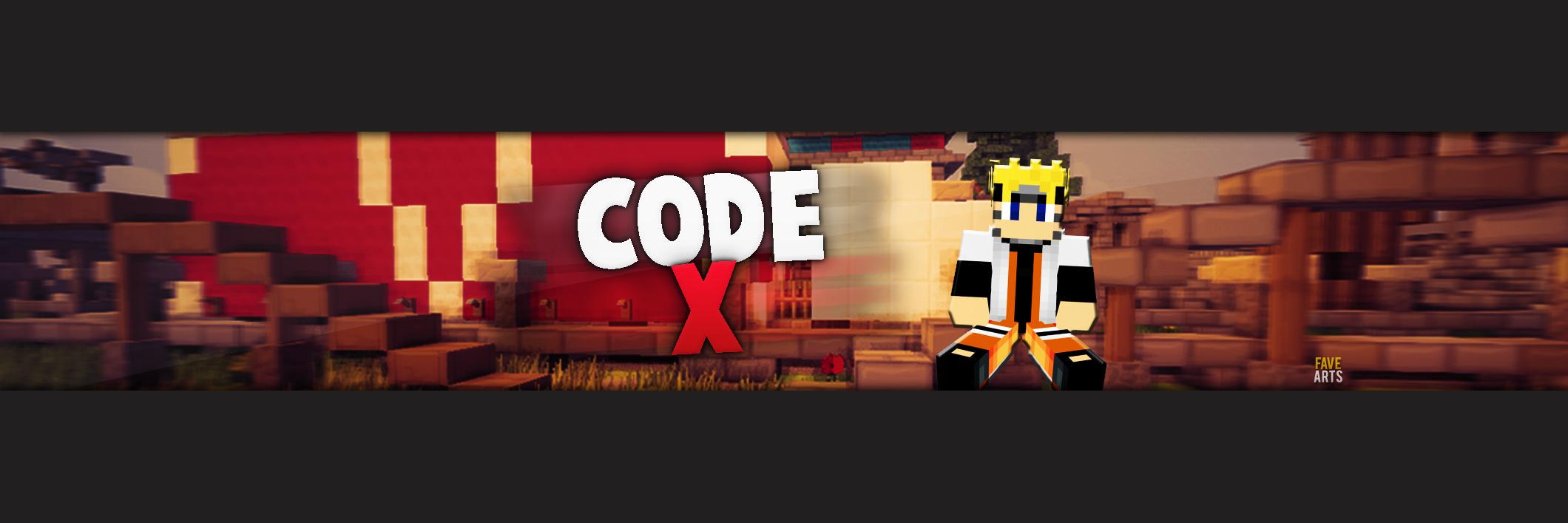Code X banner