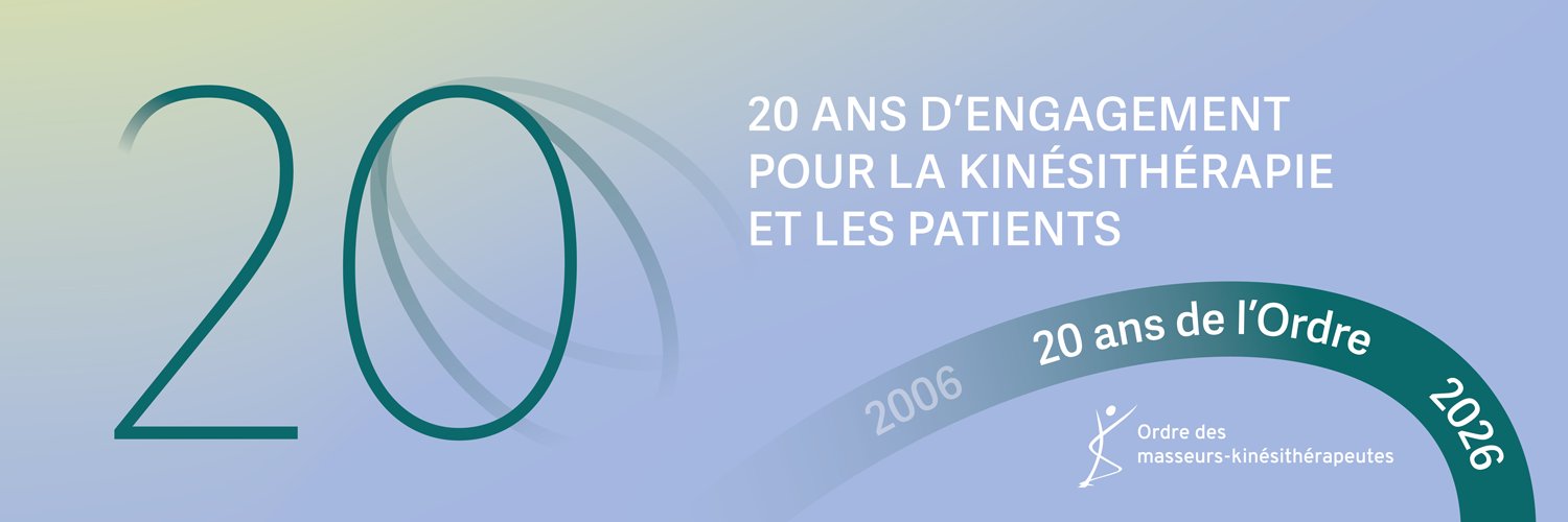 Ordre des masseurs-kinésithérapeutes banner