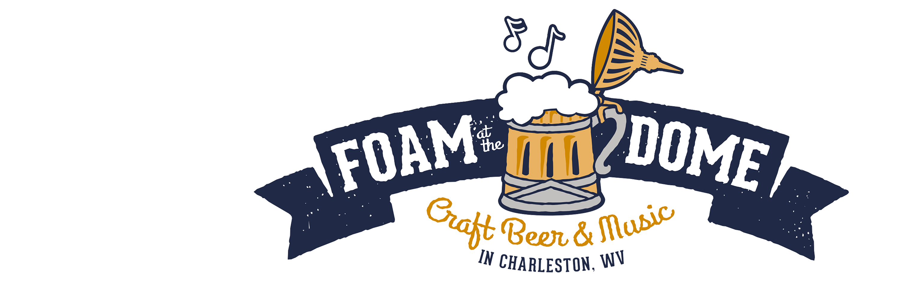 Foam at the Dome WV banner