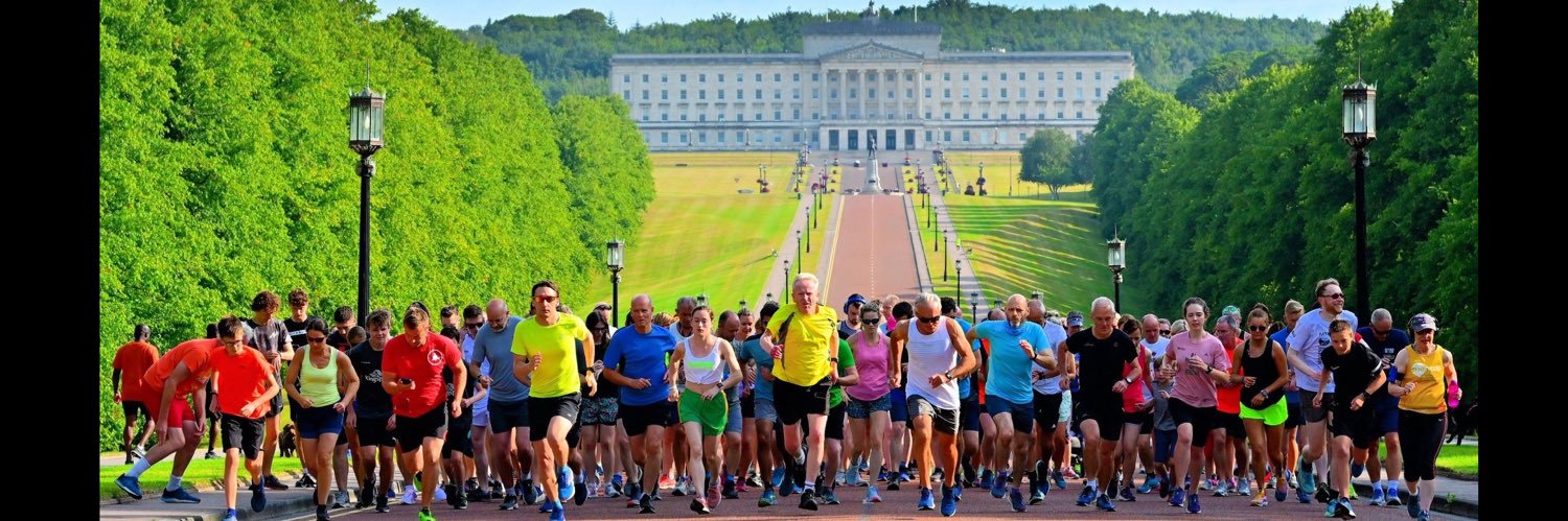 Stormont parkrun banner
