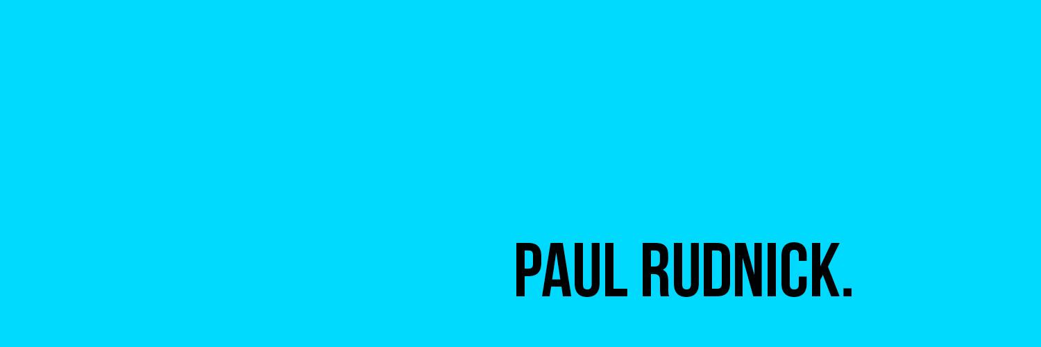Paul Rudnick's banner