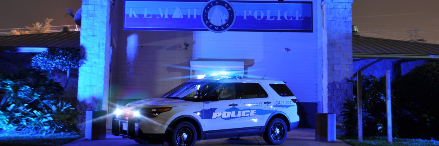 Kemah Police Dept. banner