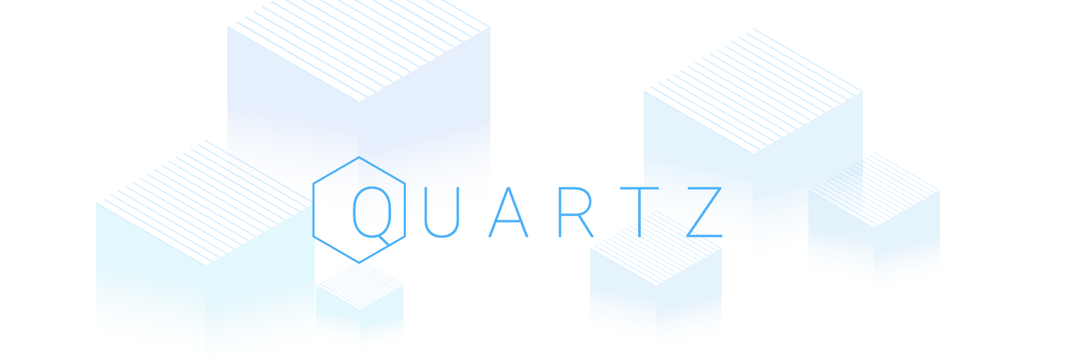 Quartz banner