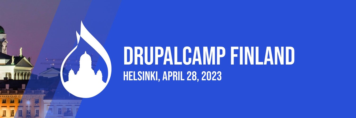 DrupalCamp Finland banner