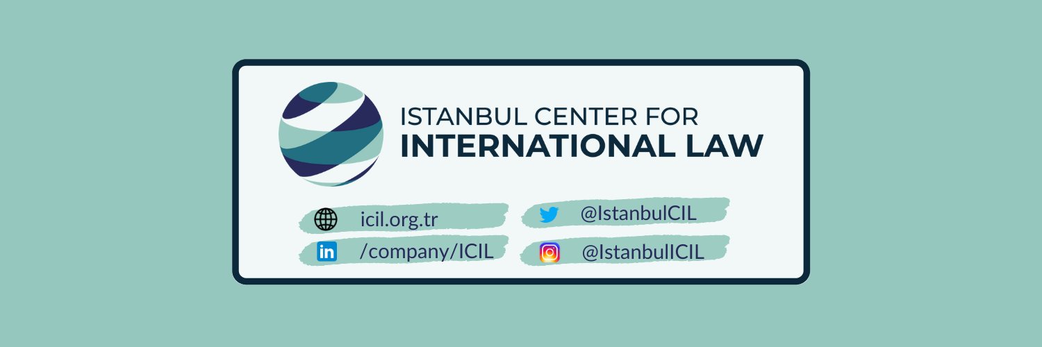 Istanbul Center for International Law banner