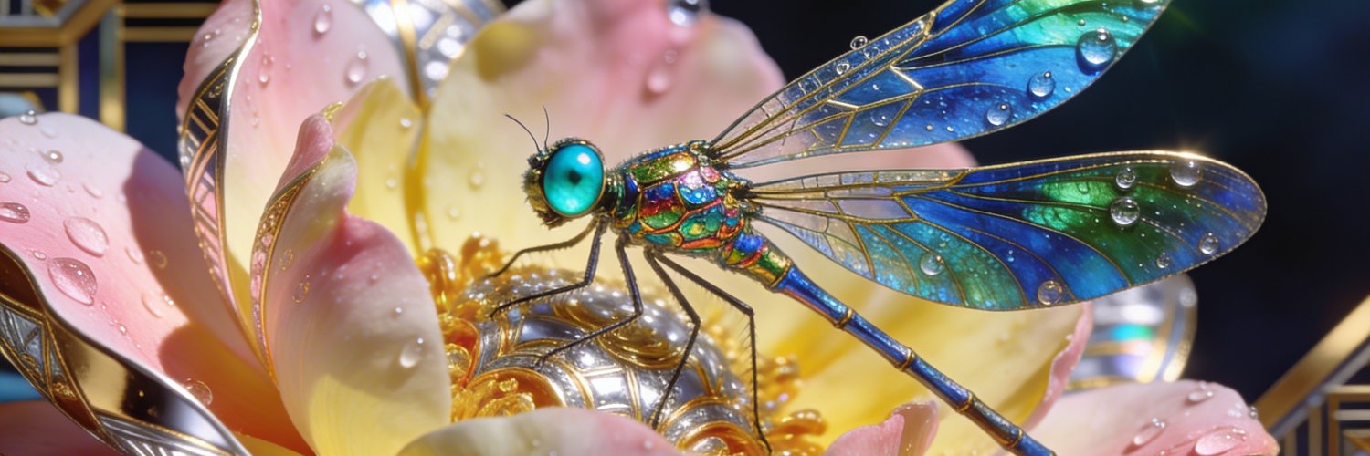 Lady Dragonfly banner