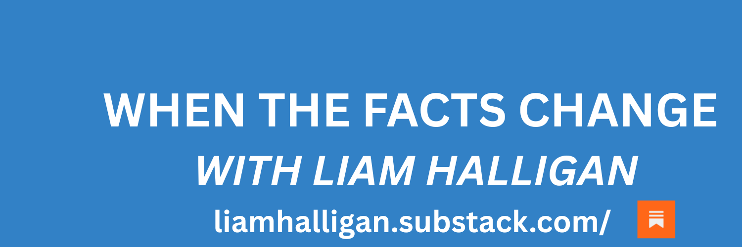 Liam Halligan's banner