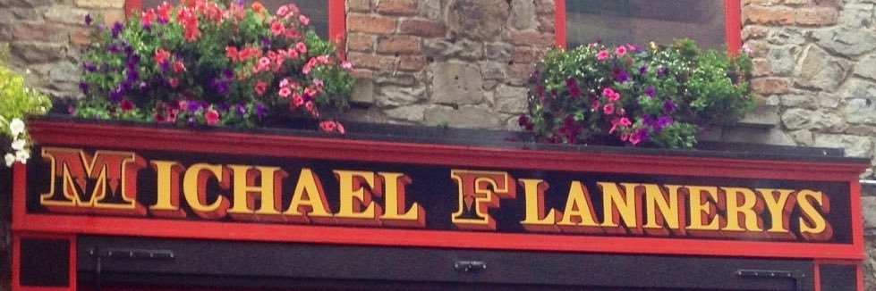 Flannerys Bar Limerick banner