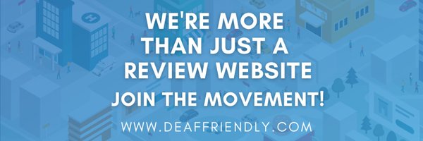 deaffriendly Profile Banner