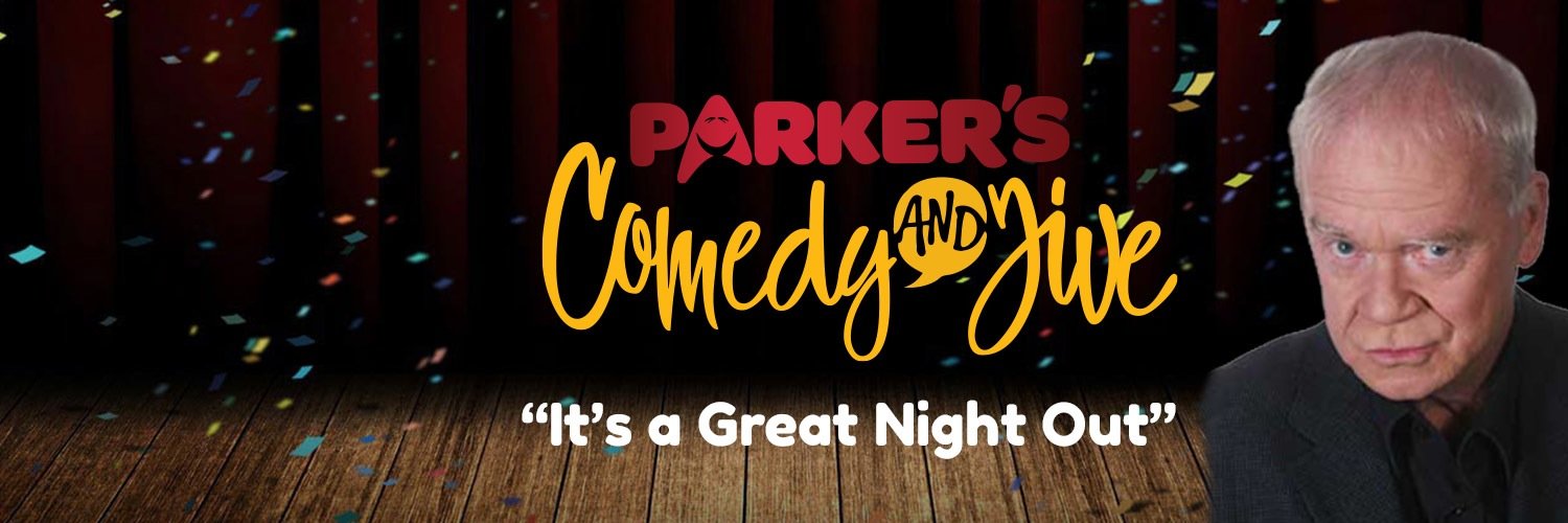 Parker's Comedy Club banner