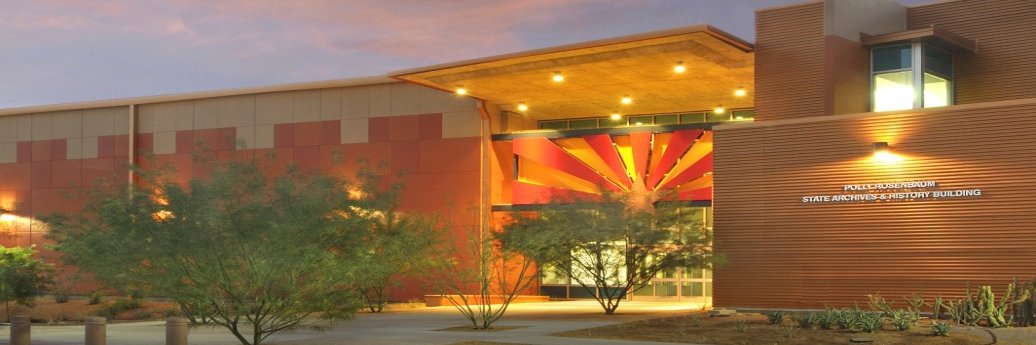 Arizona State Library, Archives and Public Records banner