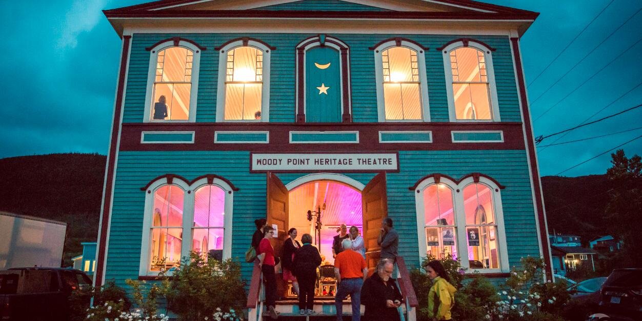 Writers Woody Point banner