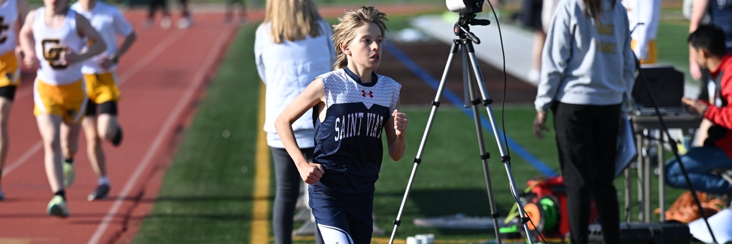 Saint Viator Track banner