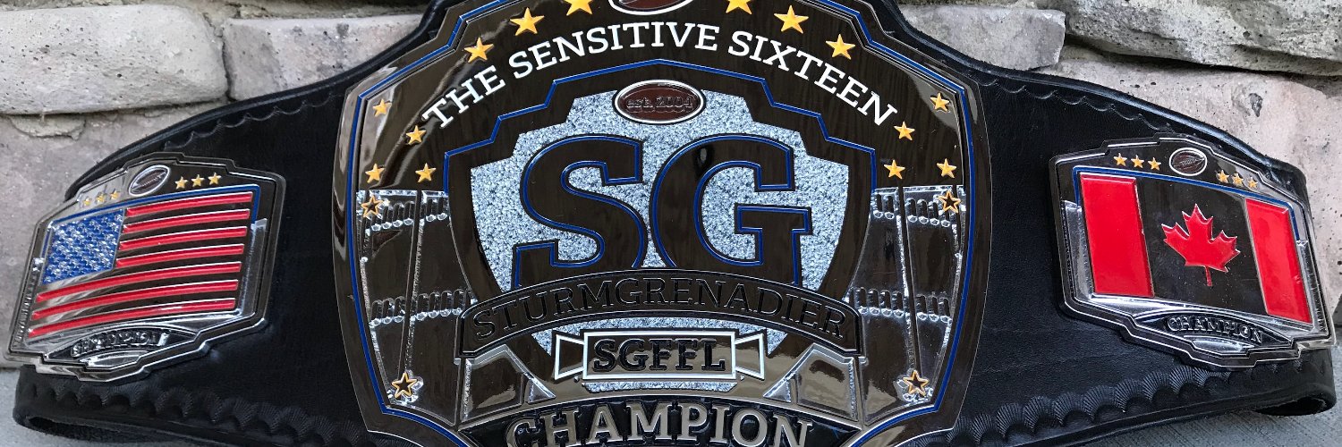 SGFFL® | Official 'The Sensitive Sixteen' banner