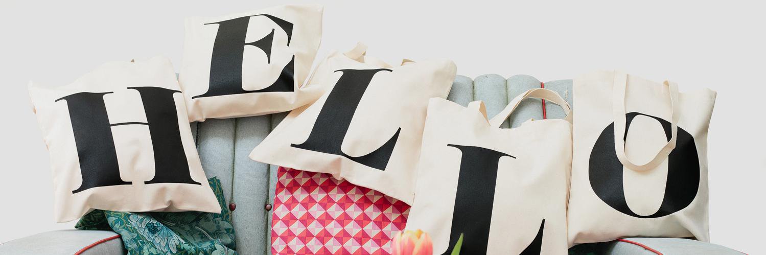Alphabet Bags banner