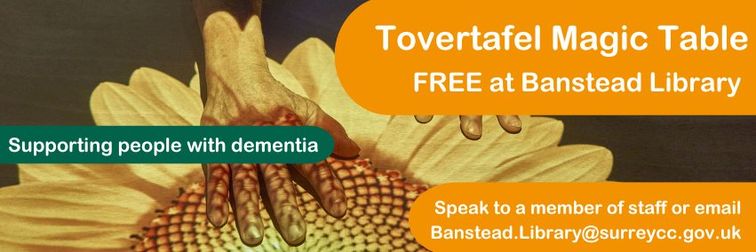 Banstead Library banner