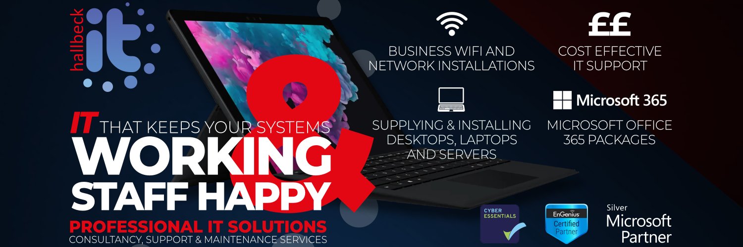 Hallbeck IT banner