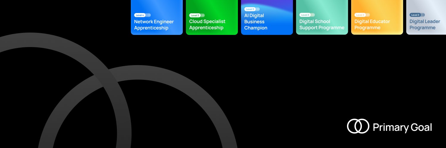 Primary Goal banner