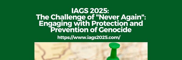 GenocideStudies Profile Banner