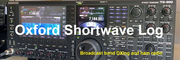 Oxford Shortwave Log Profile Banner