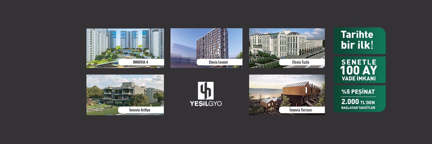 YesilGYO's profile banner image