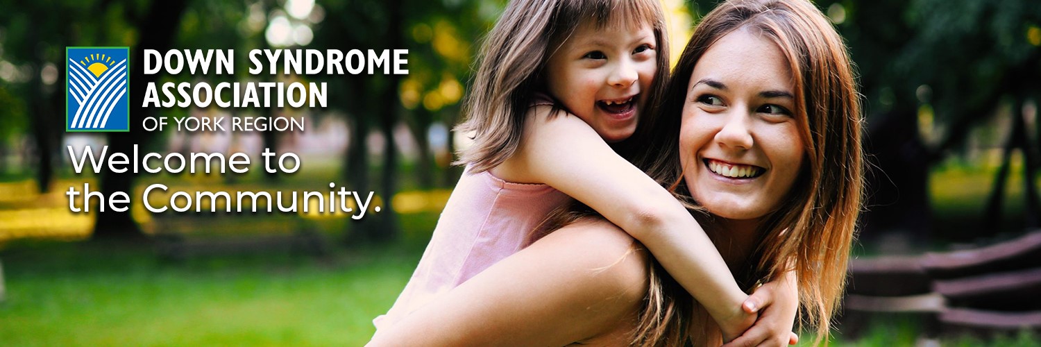 Down Syndrome Association of York Region banner