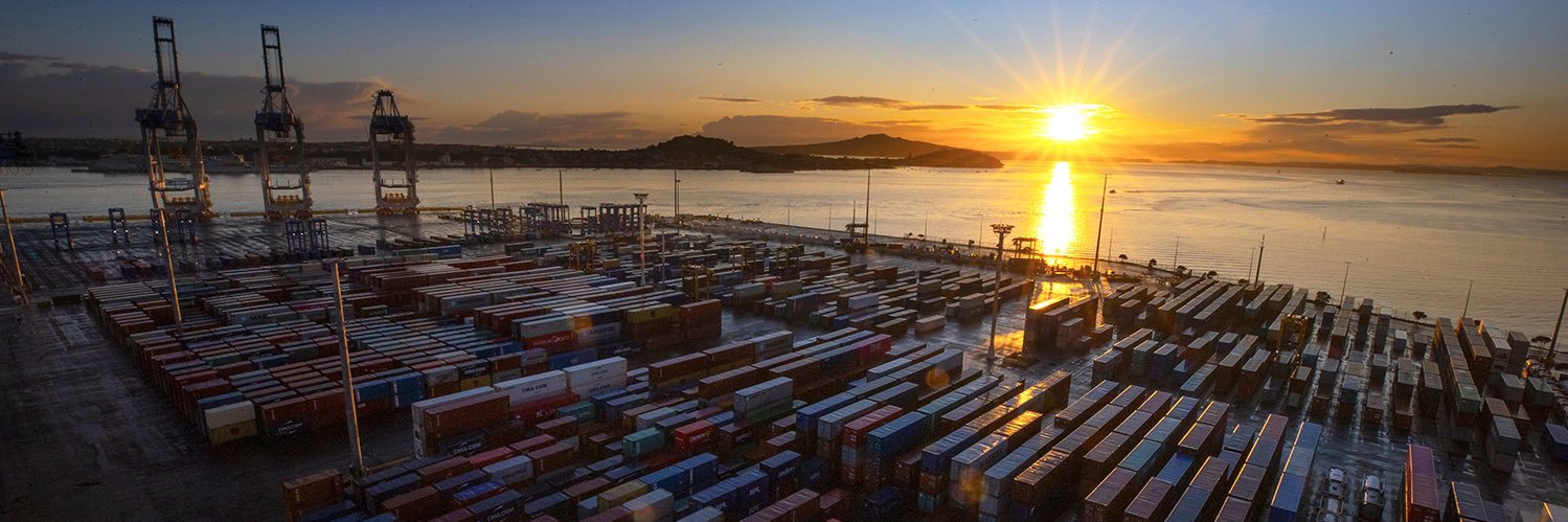 Port of Auckland banner