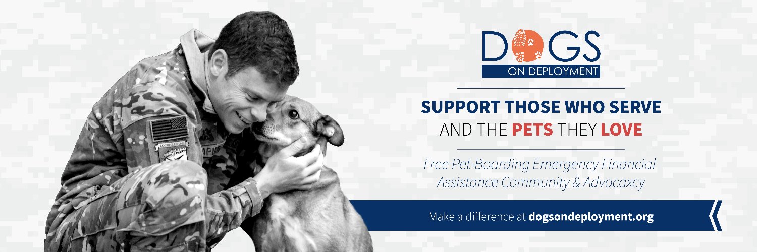 Dogs on Deployment banner