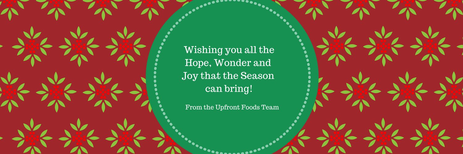 Upfront Foods Ⓥ banner