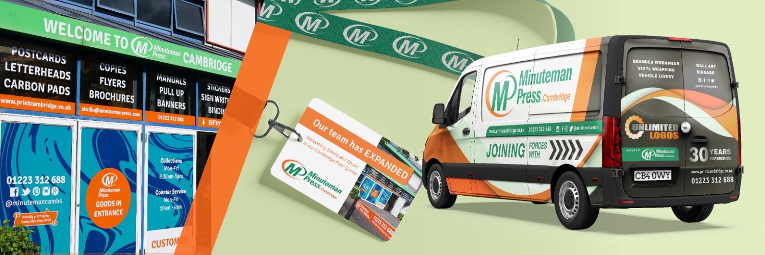 Minuteman Press Cambridge (@MinutemanCambs) / Posts / X