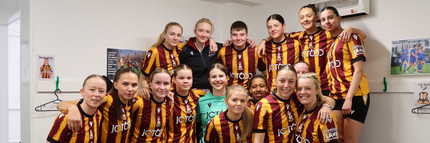 Bradford City AFC Women's banner