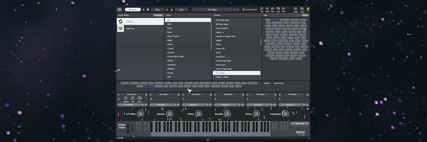 Initial Audio banner