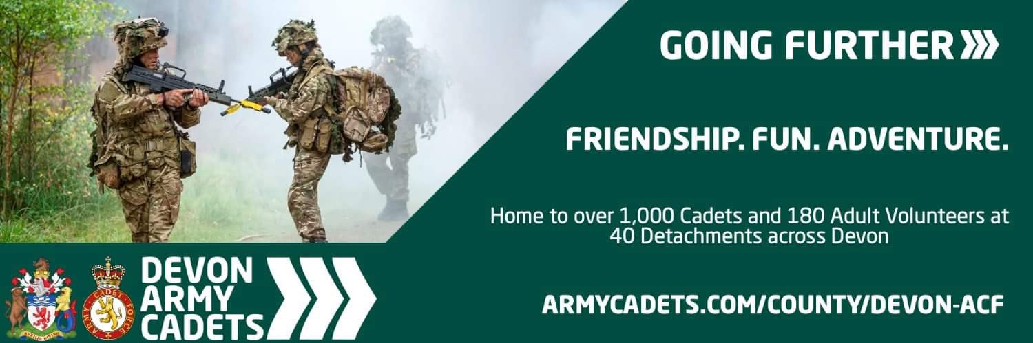 C Company Devon Army Cadet Force banner