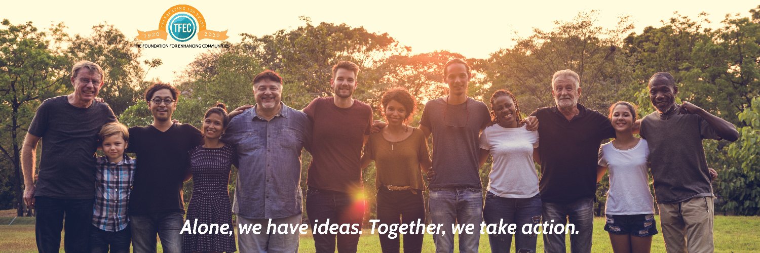 The Foundation for Enhancing Communities banner