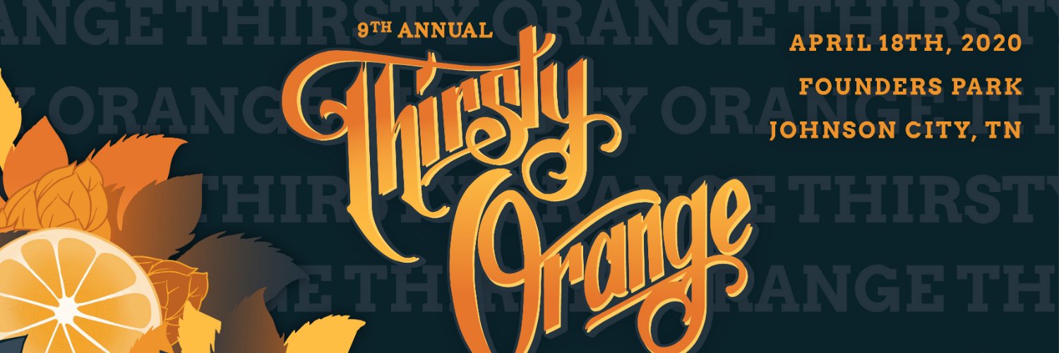 Thirsty Orange banner