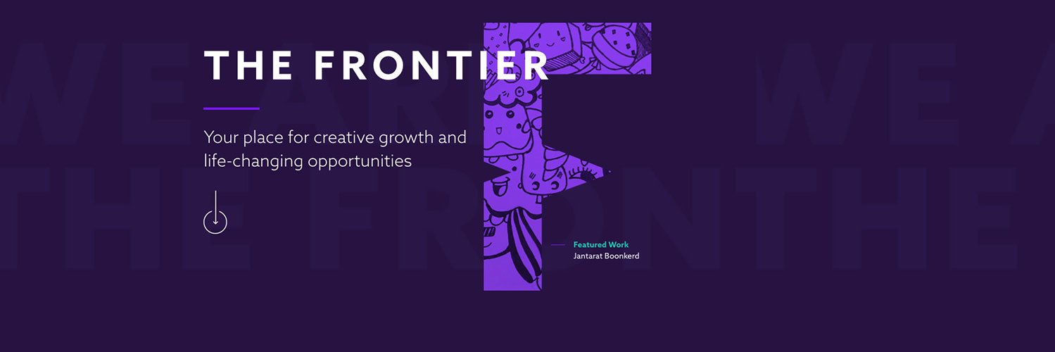 Frontier banner