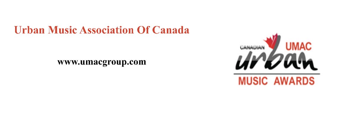Urban Music Association of Canada banner