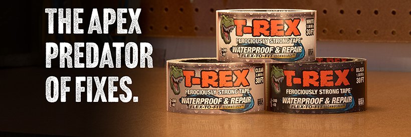 T-Rex Tape banner