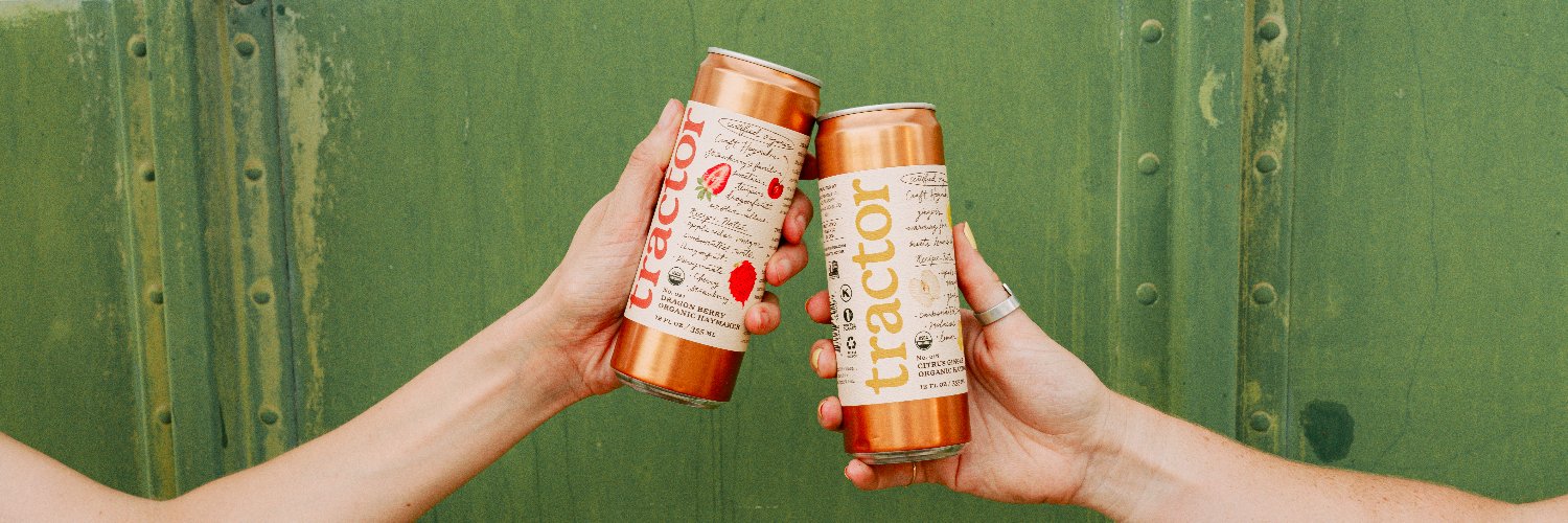 Tractor Beverage Co. banner