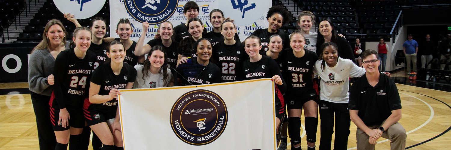 Belmont Abbey Women's Basketball banner