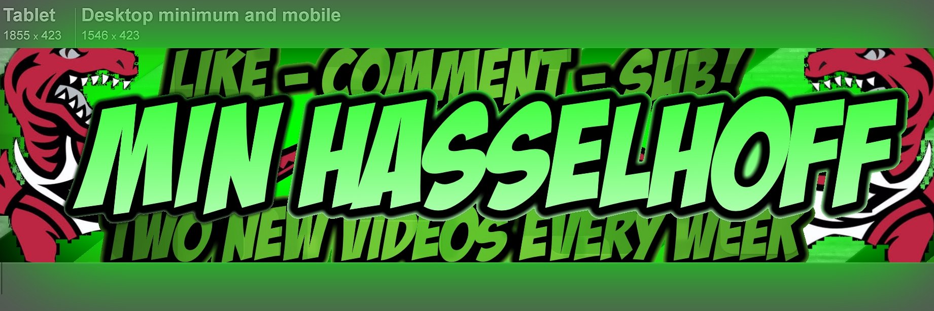 MinHasselhoff's profile banner image