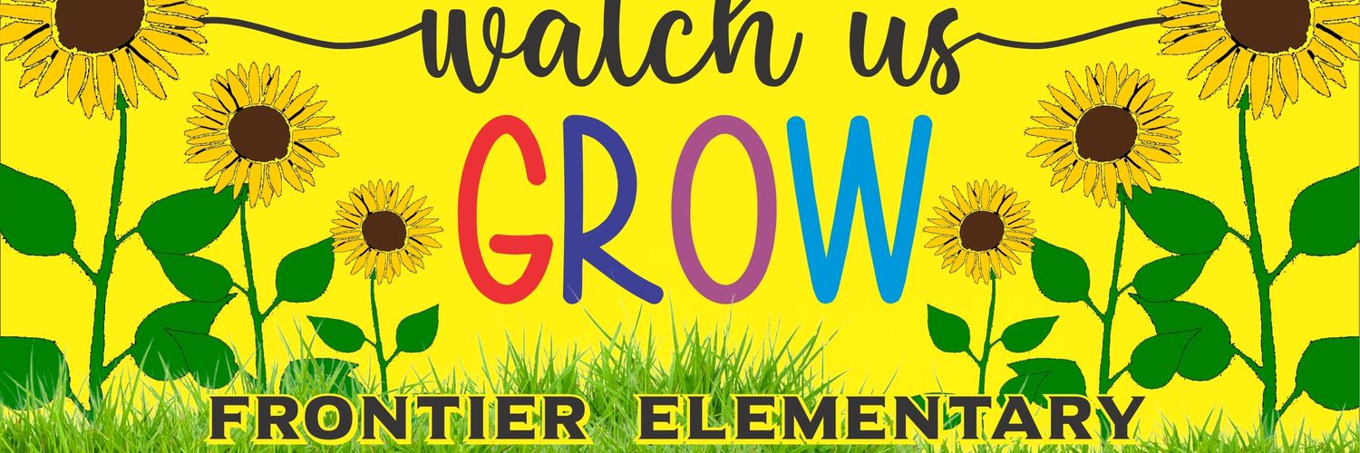 Frontier Elementary School banner
