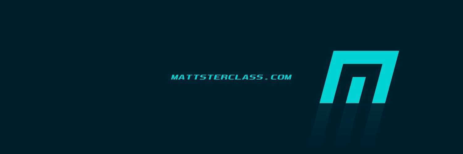 MattsterClass's profile banner image