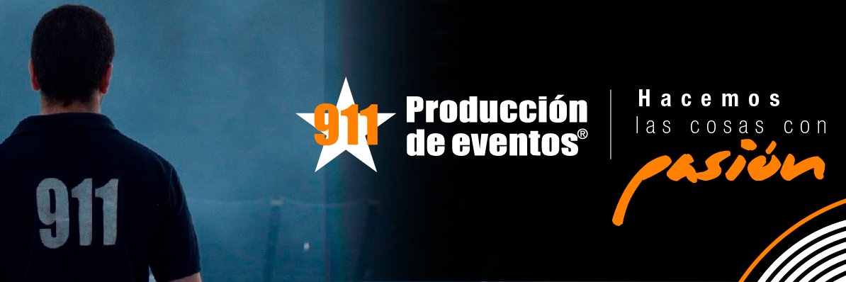 Producción de Eventos 911 banner